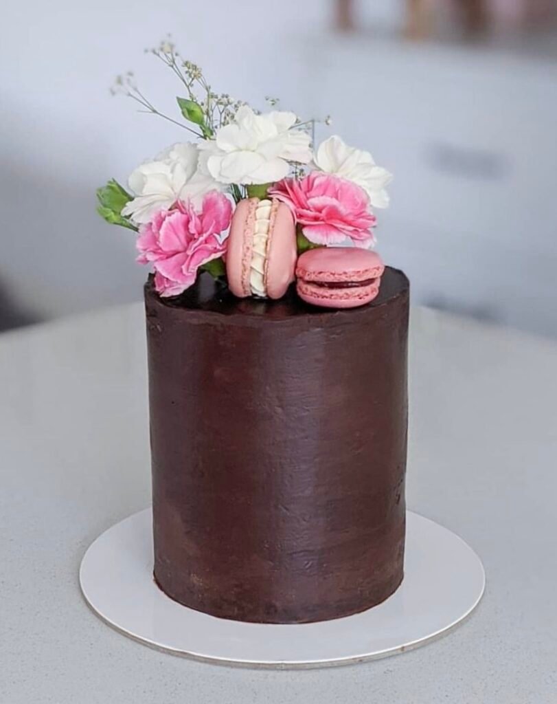 pastel de chocolate